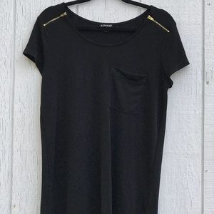 Black express shirt